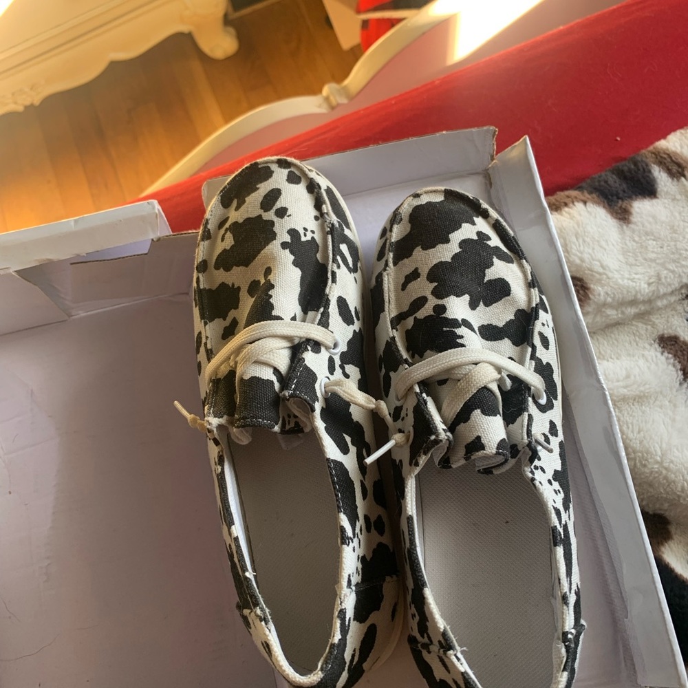 Slip on cow shoes